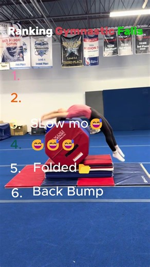 Ranking 6 Craziest Gymnastics Fails #ranking #top6