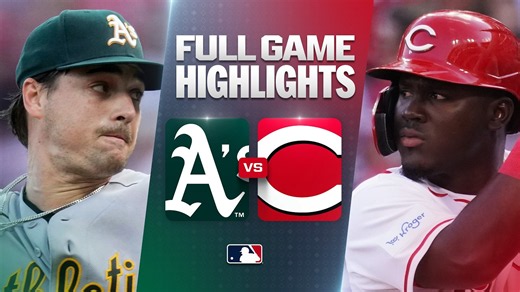 ATHLETICS vs. REDS: Official Full Game Highlights (August 4) | 2026 MLB Season