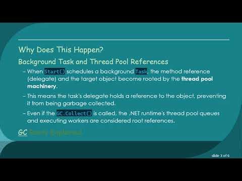 Why Objects Referenced by Background Tasks Aren't Collected by GC.Collect() in C#