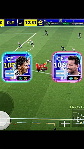 Alvarez Vs Messi | Blitz Curler Challenge | #efootball #efootballmobile #pes #shorts