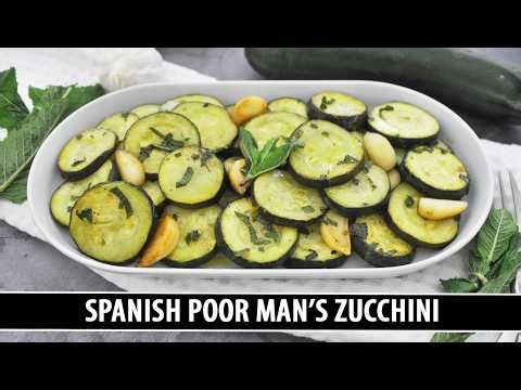 Spanish Poor Man's Zucchini | Irresistibly Delicious & EASY to Make