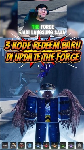 3 NEWEST REDEEM CODES IN THE FORGE ROBLOX UPDATE #theforge #shorts