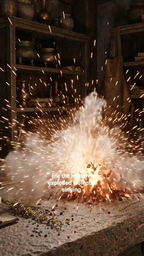 The Accidental Invention of Gunpowder:
