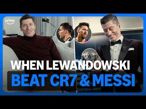 Behind-the-scenes with Lewandowski as he beat Messi & Ronaldo to the 2020 'The Best' award 🌍