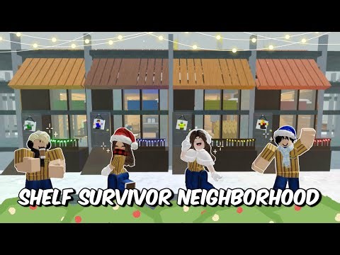 How to Build a Shelf Survivor Neighborhood Base | Roblox SCP 3008