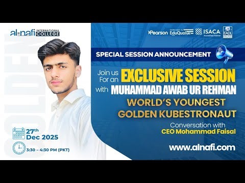 🔴LIVE - World's First 17-Year-Old Golden Kubestronaut | Awab Ur Rehman