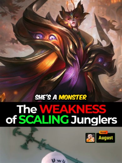 Riot August - The WEAKNESS of SCALING Junglers | Stream Date: 10-03-26 | Credit: Riot August, not shane, Blithine, SomeDumbSkrub, Nash Bot | #lol #leagueoflegends #leaguetiktok #leaguetok #belveth #jungler #gamedevelopment #gamedesign