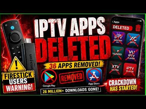 🔴Firestick Users WARNING… IPTV Apps Are Being Deleted