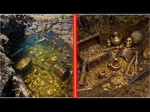 ❌Using a Metal Detector, I Found Rare Gold Coins Hidden Underground!❌