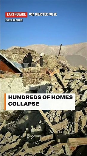 THE MOMENT: M7.0 quake rips through Nagqu — homes collapse, rescues under way #Shorts