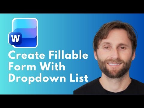 How to Create a Fillable Form with Dropdown Lists in Microsoft Word [Full Guide 2026]