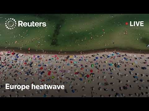 LIVE: Heat map shows high temperatures across Europe