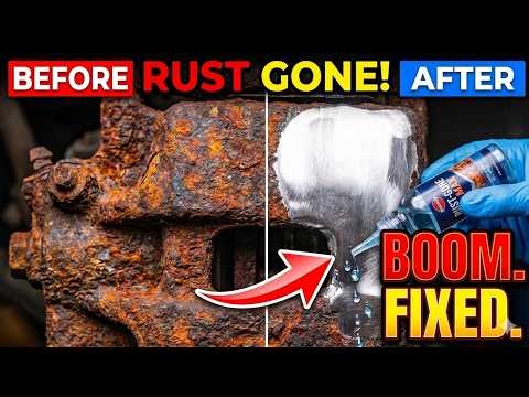 $3 Liquid Removes Rust FOREVER — Mechanics Don’t Want You to Know This