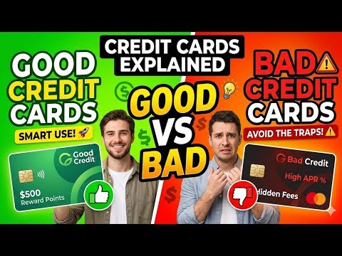 Credit Cards Explained (Good vs Bad)”#FinanceHistoryUSA