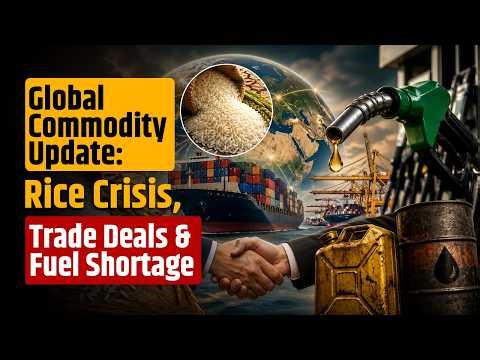 Global Commodity Update: Rice Crisis, Trade Deals & Fuel Shortage Impact Markets