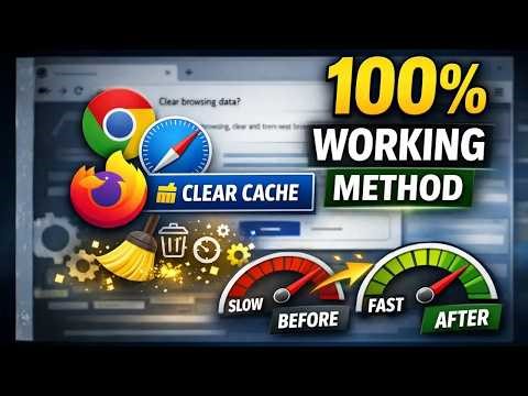 How to Clear Browser Cache on Chrome, Safari, Firefox & Edge in 2026