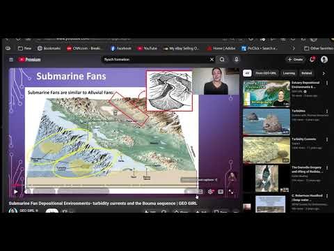 geo girl YT recommendation tapeats sandstone and turbidity deepwater off shore sediment deposits.