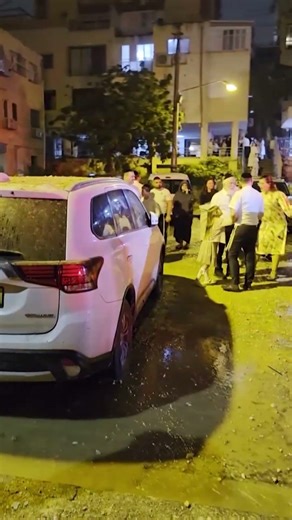 Flooding in Israel after missile strike