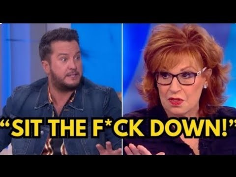 Luke Bryan KICKS Joy Behar Off The View After Explosive Clash That Left The Studio Silent!