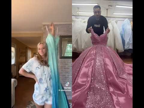 these pink prom dresses are insane #promdress #prom2026 #dressess