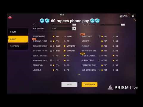 Free Fire Guild Test + Diamond Giveaway 💎 | Custom Room | Join Fast 🥶🥶