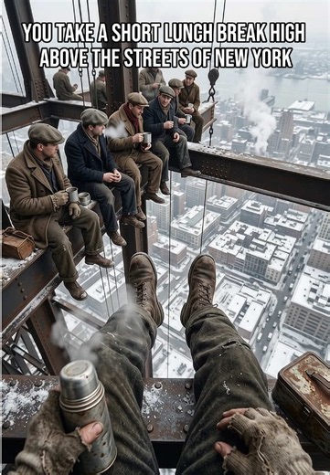 POV: Working on the Empire State Building, Winter 1930