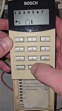 How to Default a Bosch Ultima 880 Alarm Panel (CC488P1) #BoschAlarm #factoryreset