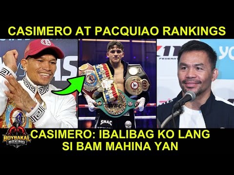 Casimero LABAN kay Bam Rodriguez Gusto Ibalibag Dahil Maliit! Pacquiao At Casimero Rank Update