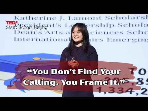 You Don’t Find Your Calling. You Frame It. | Leslie Dong | TEDxSMIC School Beijing