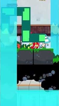 Retro snake game glitches out and starts hunting Gumball & Darwin IRL 🐍📱 #Gumball #Shorts