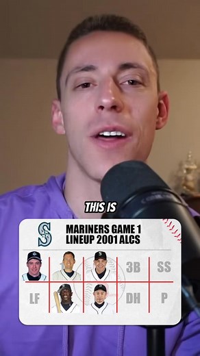 Can we guess the Mariners lineup from game one of the 2001 ALCS #mlb #baseball #trivia #mlbtrivia #mariners | Bullpen Banter