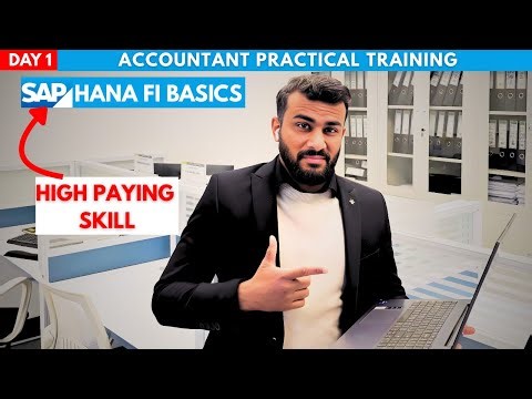 Day-1 SAP HANA FI Basics | Practical Training for Accountants SAP Software/ERP l SAP Full Course