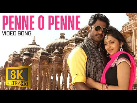 Penne O Penne 8K/4K Video Song | Naan Sigappu Manithan | Vishal, Lakshmi Menon | G.V. Prakash Kumar