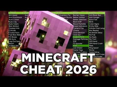Minecraft Hacked Client Menu - This FREE Hacked Client Dominates Both Java & Bedrock (2026)