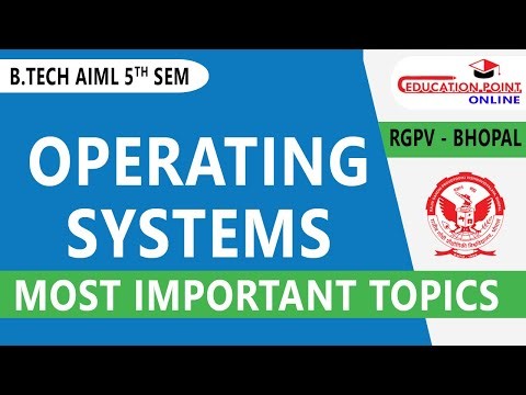 RGPV Operating Systems Most Important Questions | RGPV B.Tech AIML 5th Sem