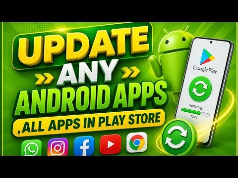 How to Update Any Android Apps | Update All Apps in Play Store (Easy 