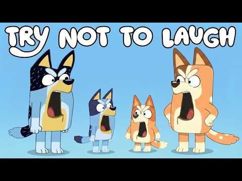 BLUEY - TRY NOT TO LAUGH 😂 [YTP] BRAIN OFF MODE