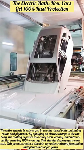 The Electric Bath: How Cars Get 100% Rust Protection 🚗⚡