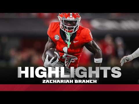 Zachariah Branch College Highlights | 2026 NFL Draft | Atlanta Falcons