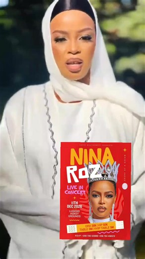 11th December Nina Roz Live in Concert — Hockey Ground Slugogo