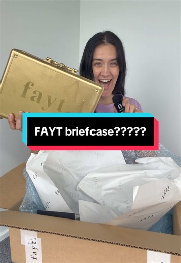 Fayt The Label Mystery Briefcase Unboxing: What's Inside? 😅