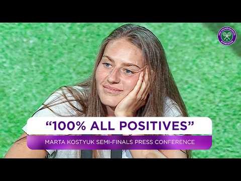 Marta Kostyuk on her Semi-Final loss to Linda Noskova | Press Conference | Wimbledon 2026
