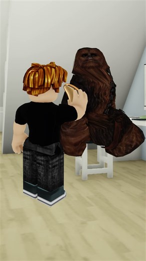 Bacon Hair and Chewbacca Girl in Roblox