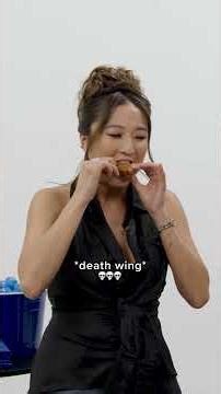 The Cast of 'Emily in Paris' takes on an ultra spicy HOT ONES WING PONG 🏓