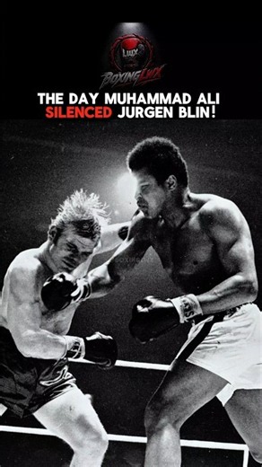 Muhammad Ali vs. Jürgen Blin (1971) Highlights 🥊 #boxing #shorts #new