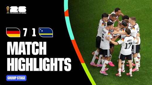 Highlights | Germany 7-1 Curacao | FIFA World Cup 2026™