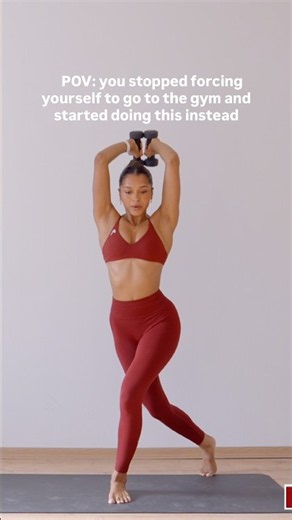 Hate Gym? DO THIS AT HOME 🔥 #pilates #fullbodyworkout #kajipm