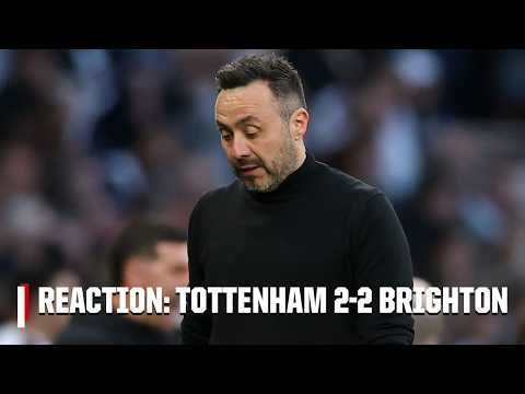 ‘DE ZERBI DESERVES CREDIT!’ 😐 What does Brighton’s late equaliser mean for Tottenham? 🤔 | ESPN FC