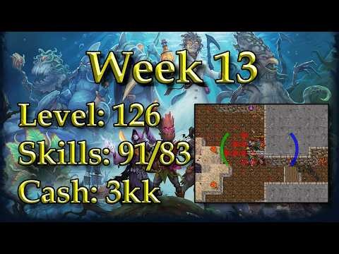 Tibia 1 Hour a Day Progression | Week 13 | Mortal Combat
