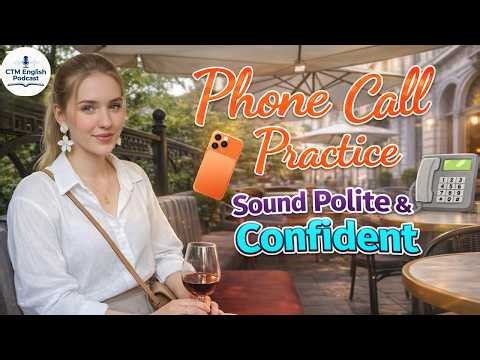 Speak English on the Phone Confidently | Real-Life Call Practice | Day 3 | Shadowing (B1–B2)